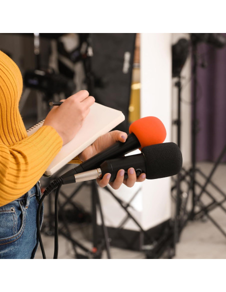 20 Fundas de Espuma para Micrófono Multicolor 0.99 cm