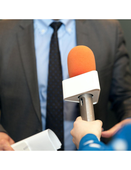 20 Fundas de Espuma para Micrófono Multicolor 0.99 cm