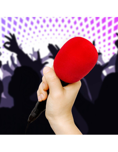 20 Fundas de Espuma para Micrófono Multicolor 0.99 cm