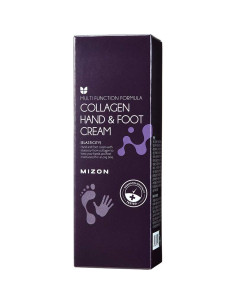 Crema de Manos Reparadora MIZON 100ml Hidratante Colágeno 2