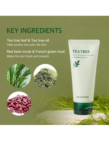 Mascarilla de barro Papa Recipe - Arcilla Kaolin y Bentonita 150g