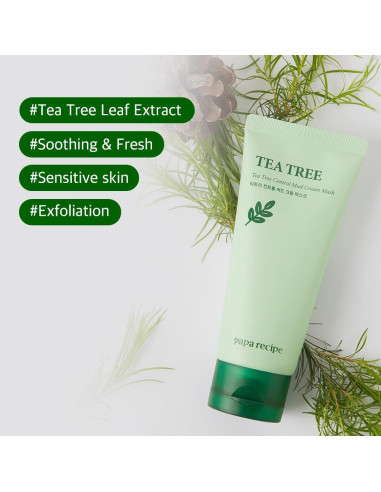 Mascarilla de barro Papa Recipe - Arcilla Kaolin y Bentonita 150g