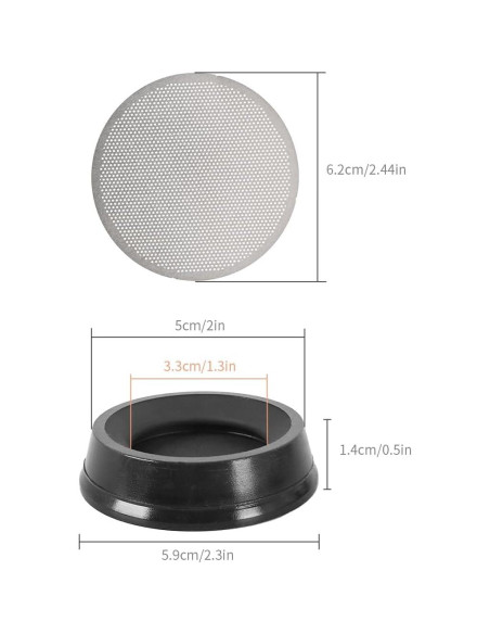 Accesorios para Cafetera CAFEMASY Junta de Goma y Filtros