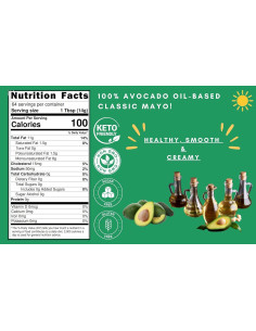 Mayonesa Clásica RON DEYMOND 907 g Aceite de Aguacate Keto 2