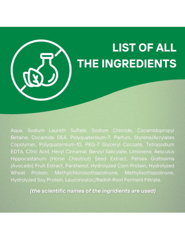 Champú Profesional Mey Kozmetik 600 ml - Cabello Seco y Dañado