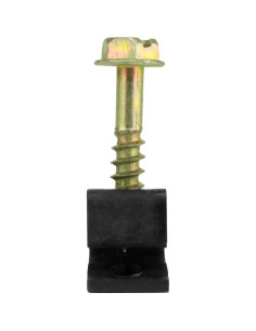 Clips de Tornillo para Cable Flexible Skywalker - 100 Piezas Negro 2