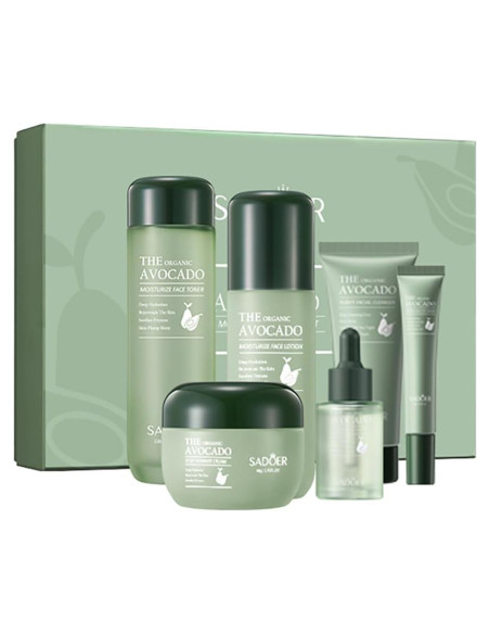 Kit de Cuidado de Piel de Aguacate Petansy - Hidratante Antienvejecimiento