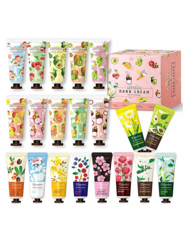 Juego de 20 Cremas de Manos Hidratantes MIYUELENI 10cm