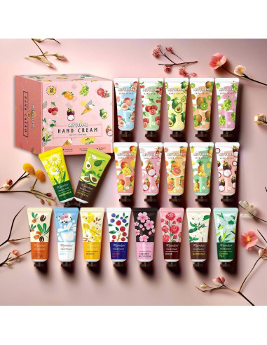 Juego de 20 Cremas de Manos Hidratantes MIYUELENI 10cm