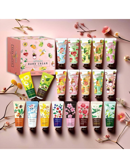 Juego de 20 Cremas de Manos Hidratantes MIYUELENI 10cm
