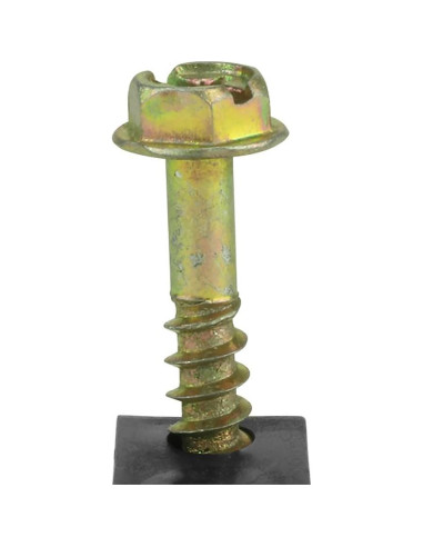 Clips de Tornillo para Cable Flexible Skywalker - 100 Piezas Negro