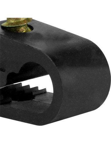Clips de Tornillo para Cable Flexible Skywalker - 100 Piezas Negro