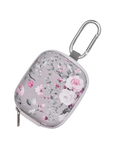 Funda Organizador AIRSPO para AirPods Pro 2 y 4 - Rosa Gris