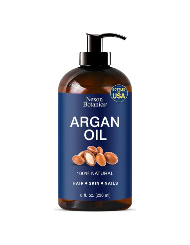 Aceite de Argan Nexon Botanics 236.6 ml - Hidratante Piel y Cabello