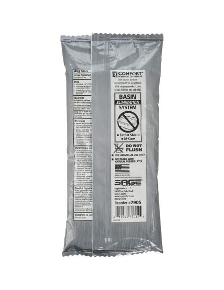 Toallitas de Crema Barrera Comfort Shield - 1 Paquete 8 Toallitas