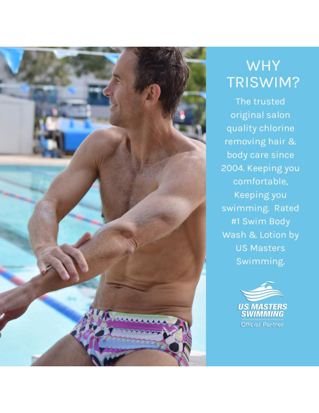 Conjunto Cuidado Piel Triswim Jabón y Loción 32 Oz Paquete 2