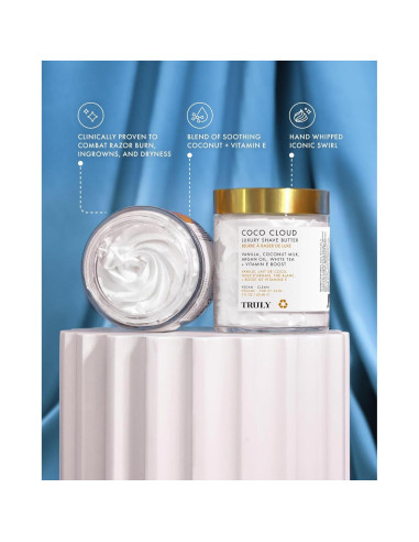 Mantequilla de Afeitar Truly Luxury 56.7g Ultra-Hidratante