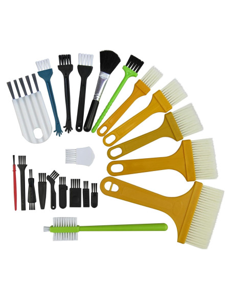 Kit de 22 Cepillos de Limpieza CRAFNEW para Teclados y Más