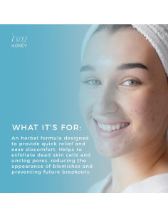 Hey Honey Tratamiento Aclarador Nocturno para Acné 53.86 g 2