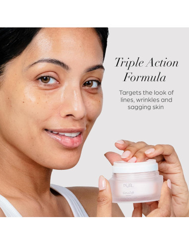 Crema Facial Reafirmante PUR Beauty - Hidratante Ligero 59g