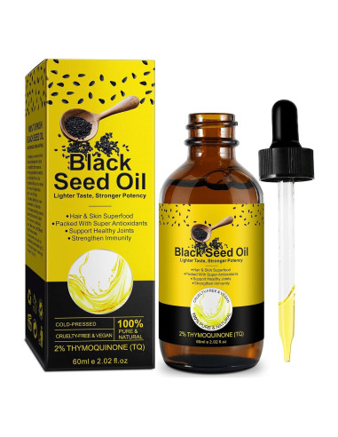 Aceite de Semilla Negra SOLOTREE 59.7 ml Prensado en Frío