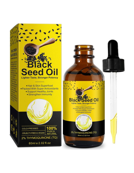 Aceite de Semilla Negra SOLOTREE 59.7 ml Prensado en Frío