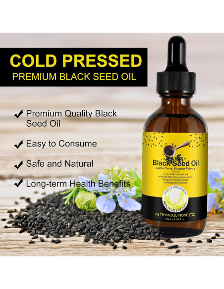 Aceite de Semilla Negra SOLOTREE 59.7 ml Prensado en Frío