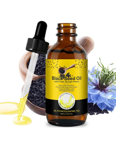 Aceite de Semilla Negra SOLOTREE 59.7 ml Prensado en Frío