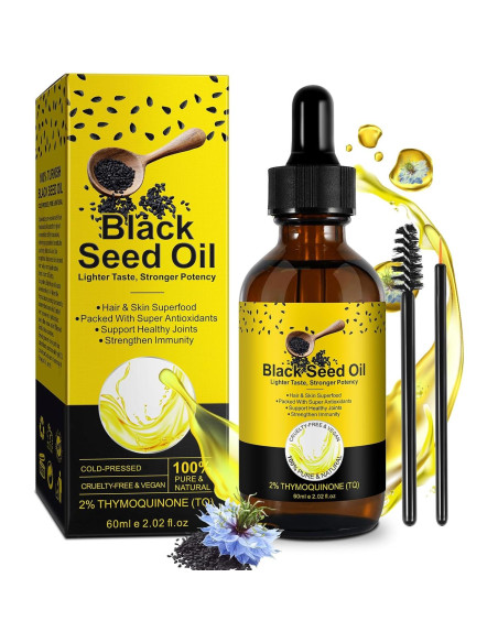 Aceite de Semilla Negra SOLOTREE 59.7 ml Prensado en Frío