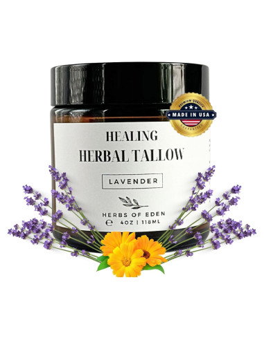 Manteca de Hierbas Orgánica Batida 113g - Sin Fragancia Lavanda