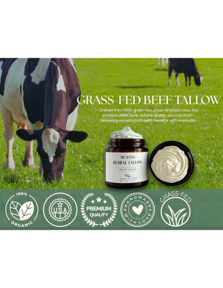 Manteca de Hierbas Orgánica Batida 113g - Sin Fragancia Lavanda