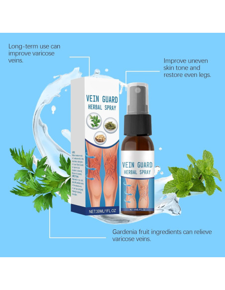 Spray Alivio Venas Varicosas Befada 29.57 ml - Fórmula Natural