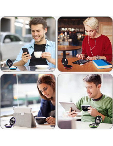 Estuche para Auriculares SUNGUY 5-Pack con Carabineras