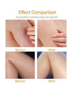 Crema Exfoliante para Piel de Fresa Loci 2 Piezas 120g 2