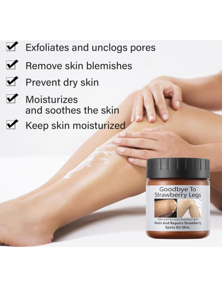 Crema Exfoliante para Piel de Fresa Loci 2 Piezas 120g Crema Exfoliante para Piel de Fresa Loci 2 Piezas 120g