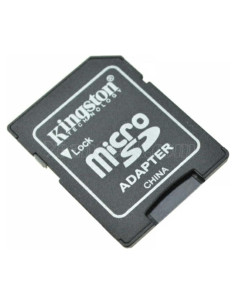 Adaptador Micro SD a SD Kingston - Negro - Ligero