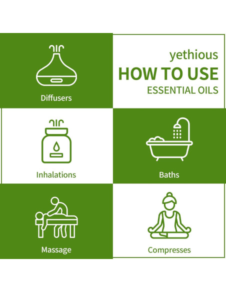 Aceite Esencial de Alcanfor Yethious 100ml - Aromaterapia y Masaje Aceite Esencial de Alcanfor Yethious 100ml - Aromaterapia y Masaje