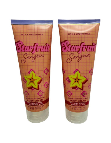 Crema Corporal Hidratante Bath & Body Works 2x240ml