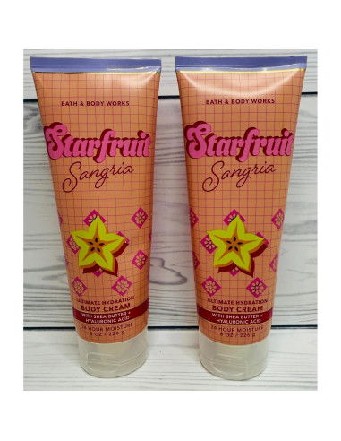 Crema Corporal Hidratante Bath & Body Works 2x240ml