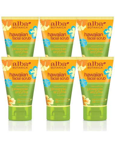 Exfoliante Facial Alba Botanica Piña Purificante 6x113.4g
