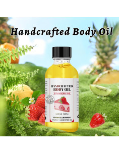 Aceite Corporal Hidratante LMDGDS Fresa 120 ml 2PCS 2