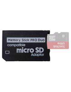 Adaptador Micro SD a Memory Stick PRO Duo Funturbo 128GB