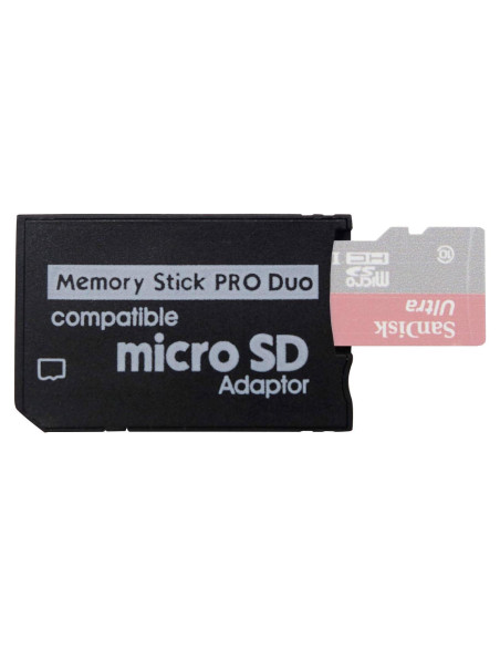 Adaptador Micro SD a Memory Stick PRO Duo Funturbo 128GB Adaptador Micro SD a Memory Stick PRO Duo Funturbo 128GB