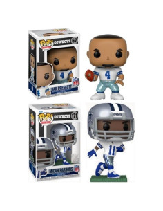 Figuras Funko Pop! Dak Prescott y Micah Parsons NFL