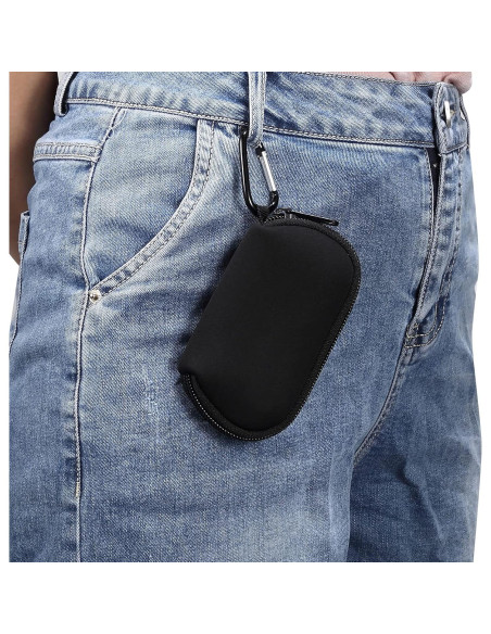 Estuche de transporte ZORSOME para auriculares Bluetooth negro