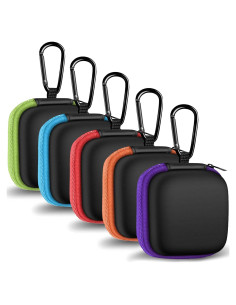 Funda Cuadrada MOLOVA 5 Pack para Auriculares y Accesorios