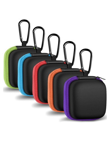 Funda Cuadrada MOLOVA 5 Pack para Auriculares y Accesorios