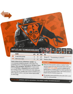 Cartas de Datos Kill Team Battleclade Games Workshop - 32 Piezas 2