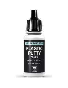 Masilla Plástica Vallejo 18 ml Blanca Mate para Modelado 2