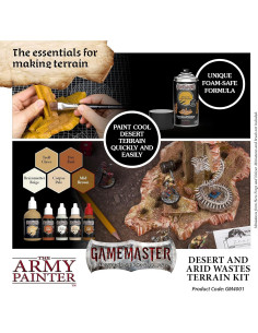 Conjunto de Pintura de Terreno Desértico The Army Painter 9 Piezas 2